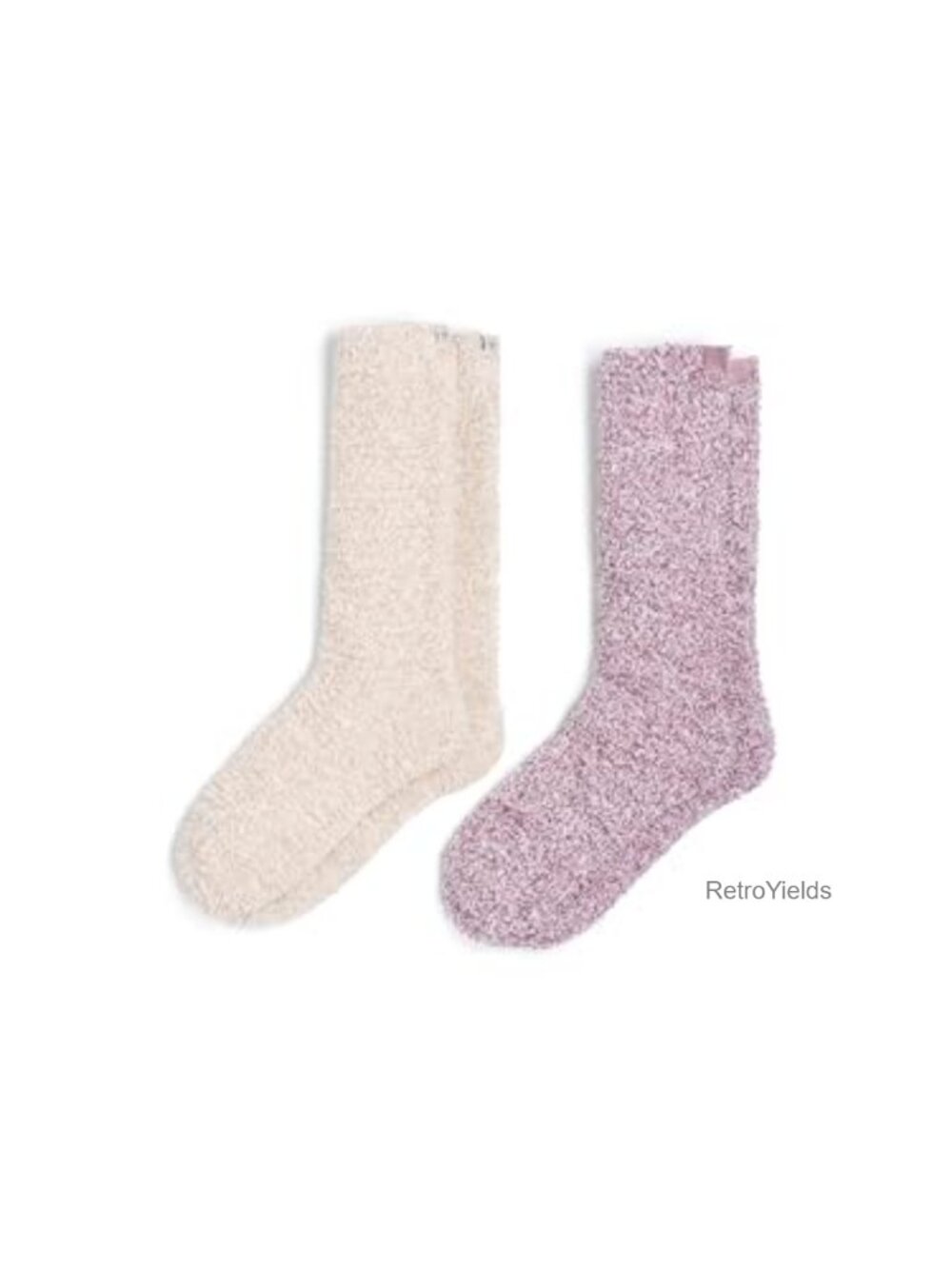 CozyChic Plush Microfiber Calf Socks Warm Cozy Lounge